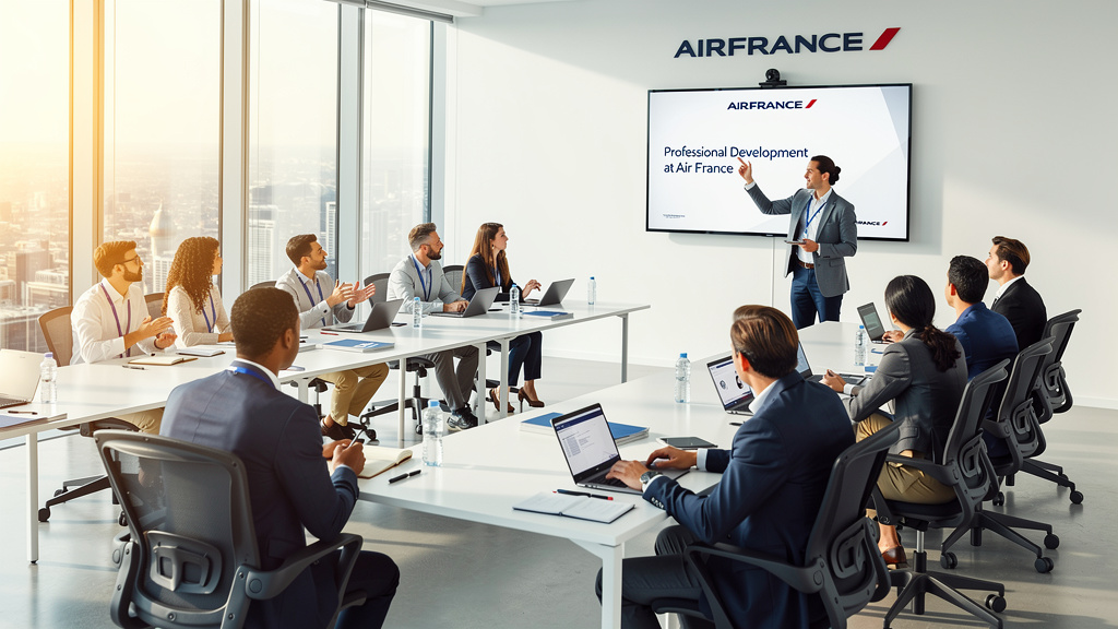 Pourquoi la direction des ressources humaines Air France priorise la formation